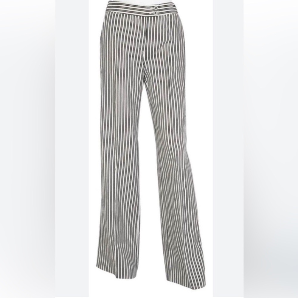 ETRO Milano striped linen pants
